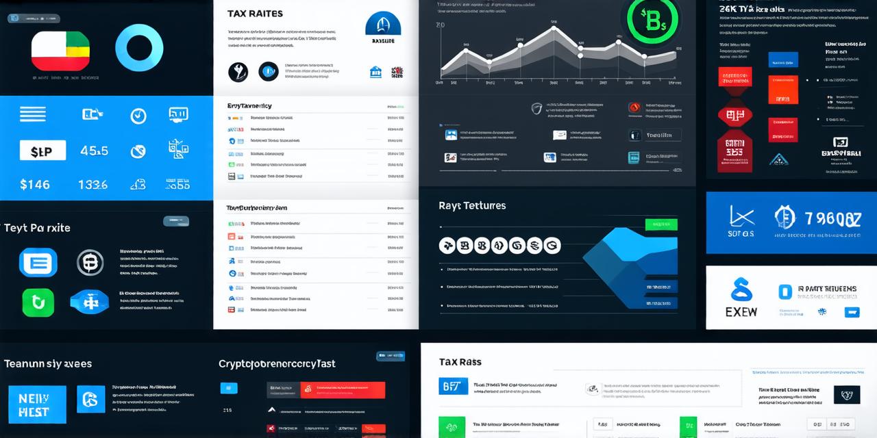 What are the tax rates for cryptocurrencies?