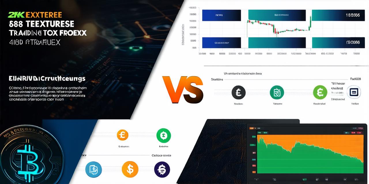 What distinguishes forex trading from cryptocurrency trading?